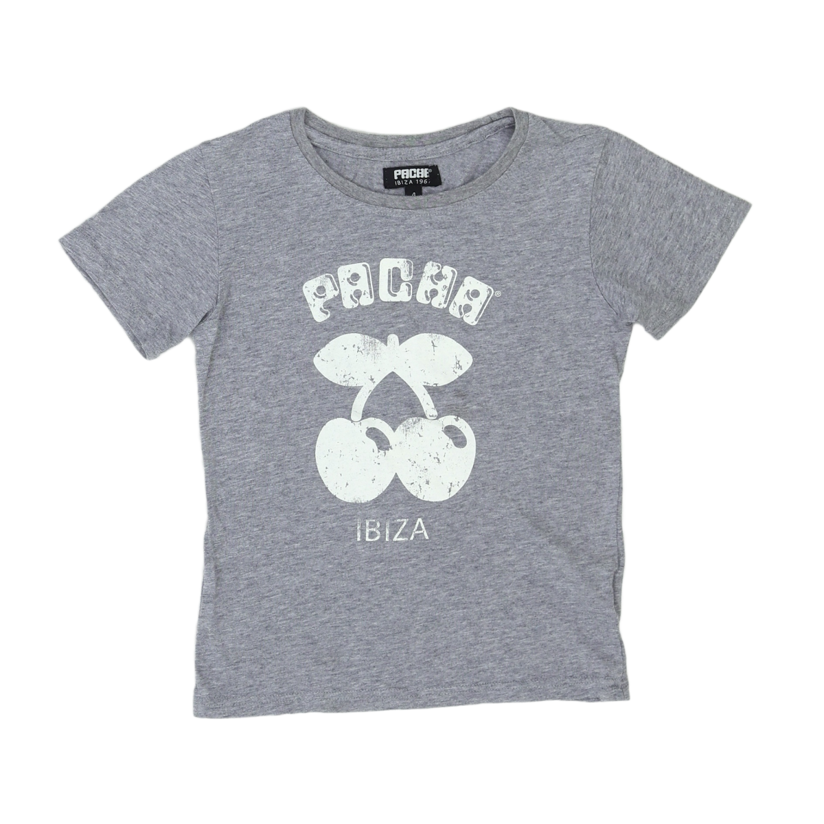 PACHA - T-SHIRT - GRIS - 4 ANS