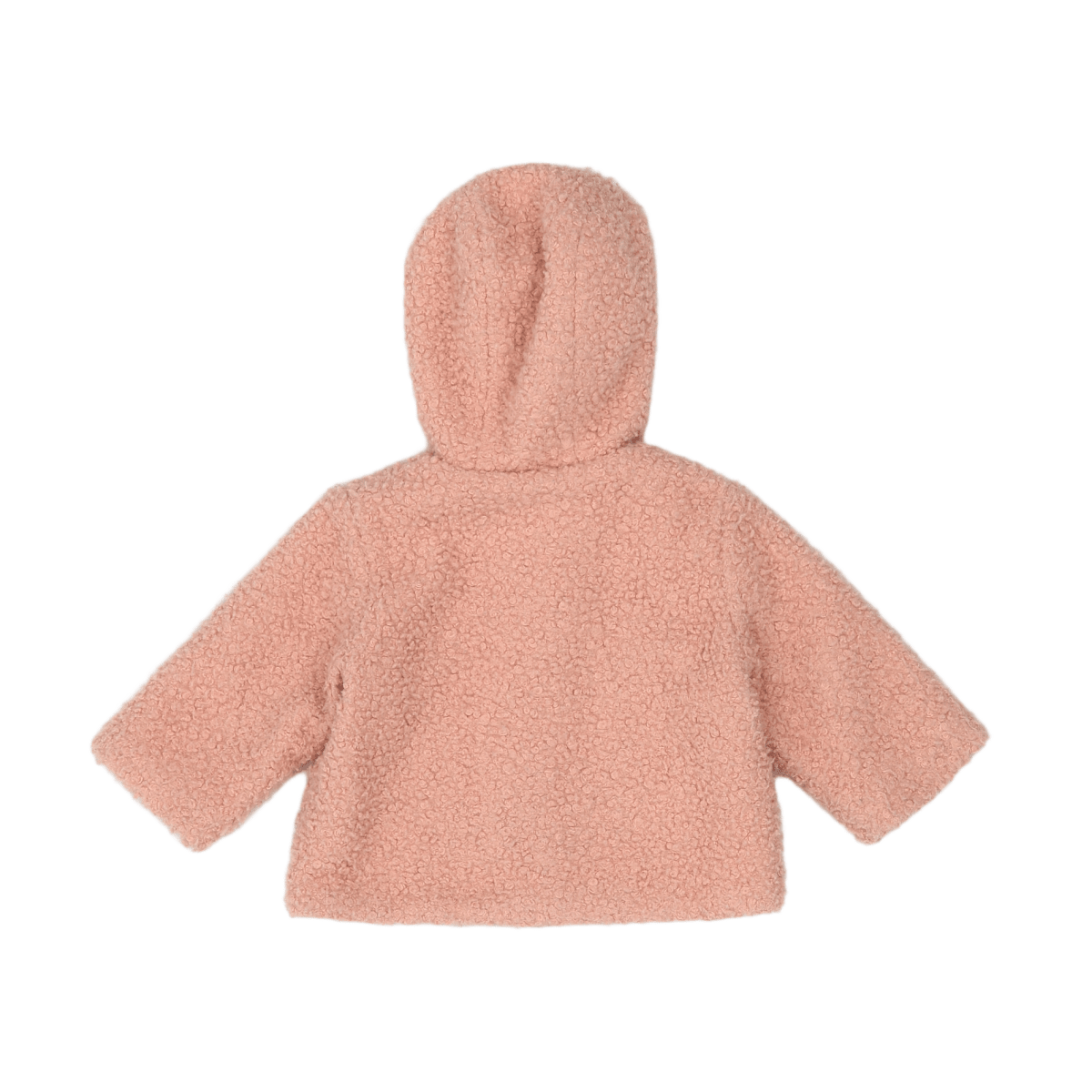 BONTON - Rosa Jacke mit Pelzeffekt - 18 Monate