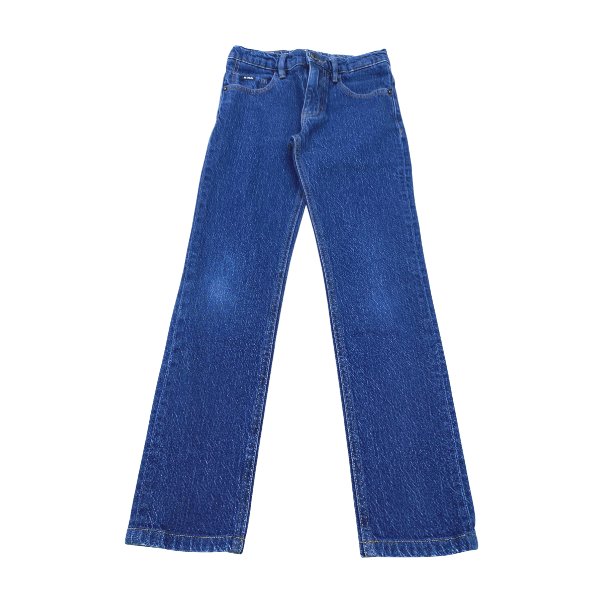 HUGO BOSS - PANTALON - BLEU - 10 ANS