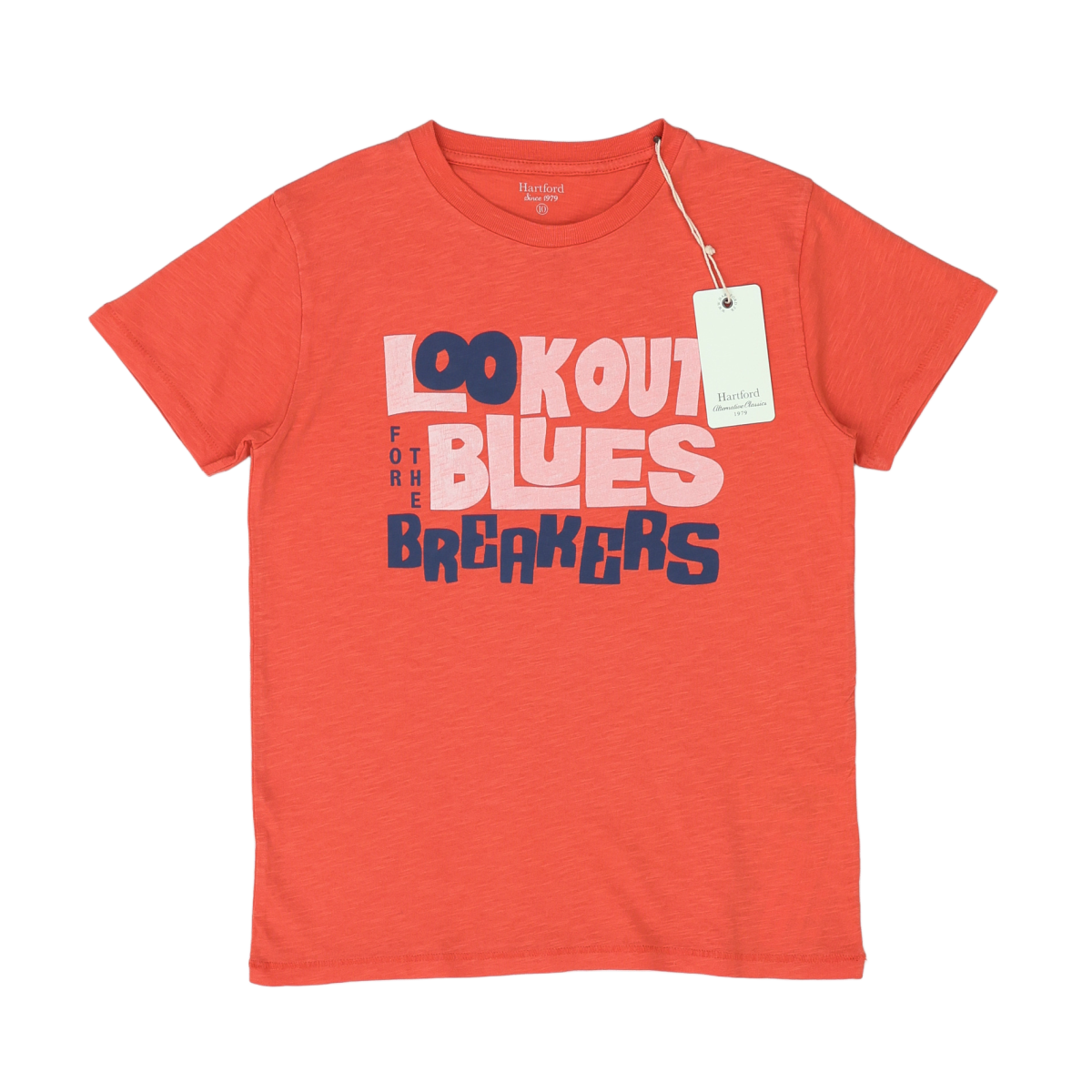 HARTFORD - T-SHIRT - ORANGE - 10 ANS