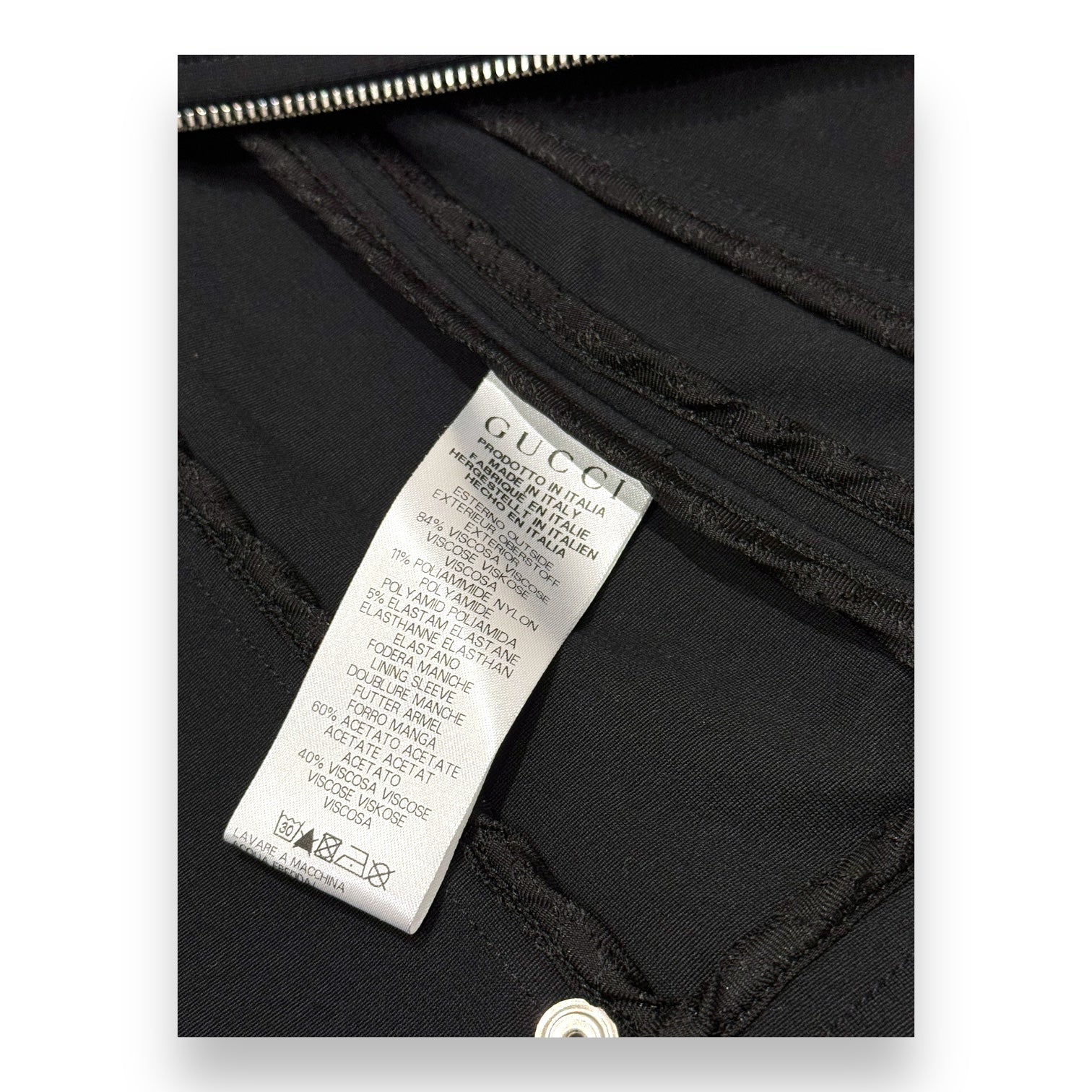 GUCCI - BLACK JACKET - 8 YEARS