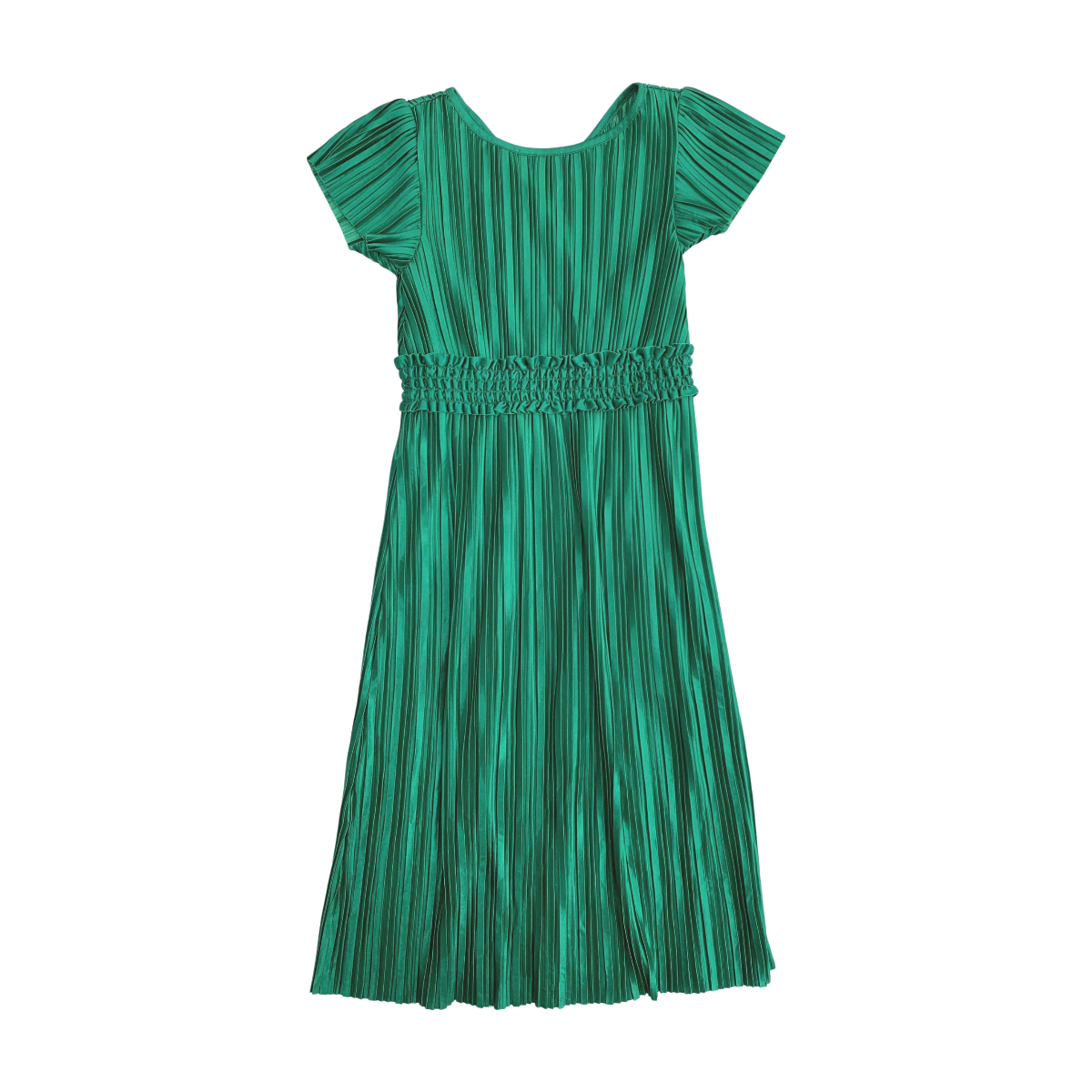 IKKS - ROBE - VERT - 4 ANS