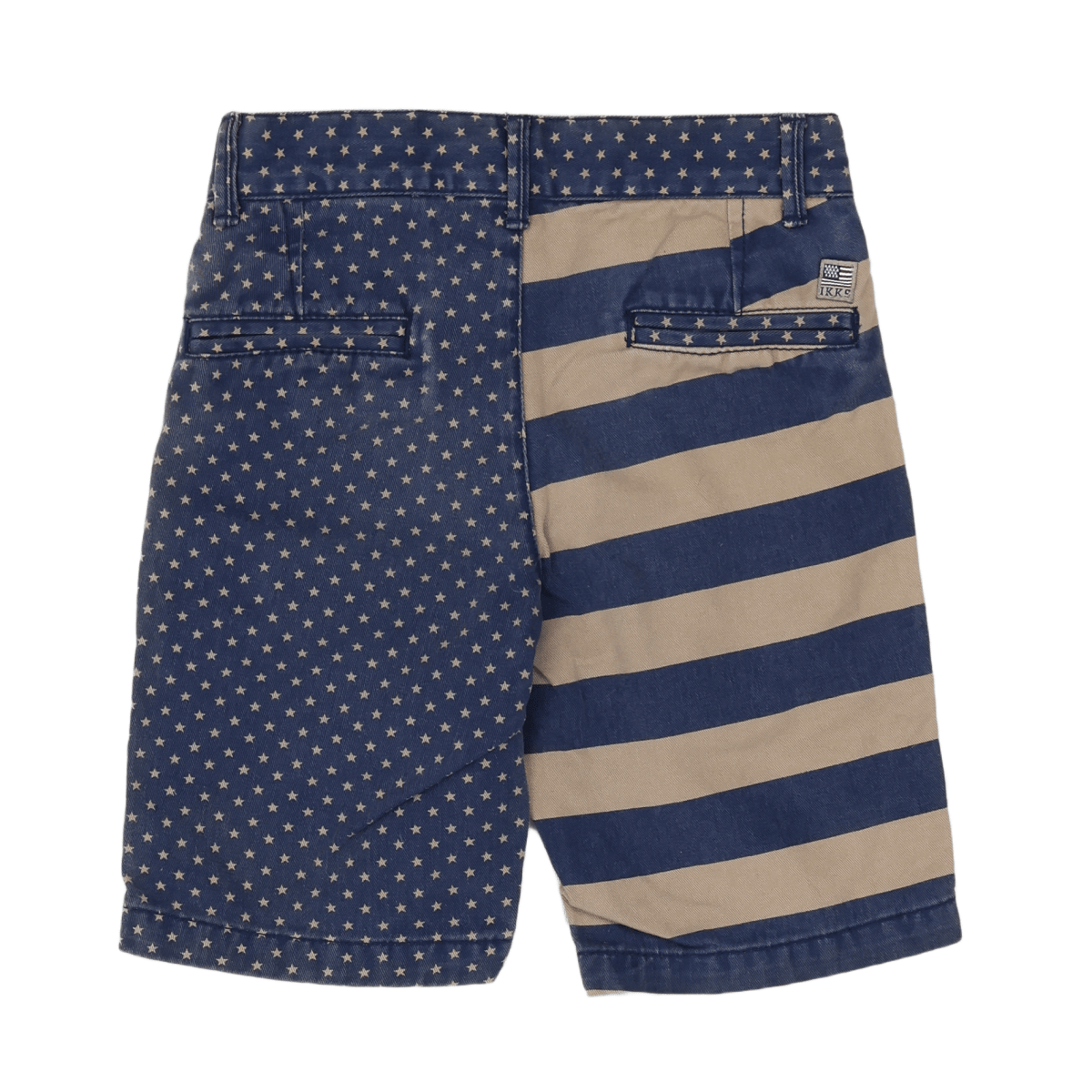 IKKS - BERMUDASHORTS - BLAU, BEIGE - 5 JAHRE