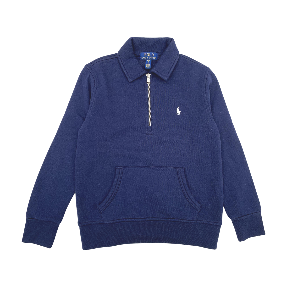 RALPH LAUREN - PULL - BLEU - 8 ANS