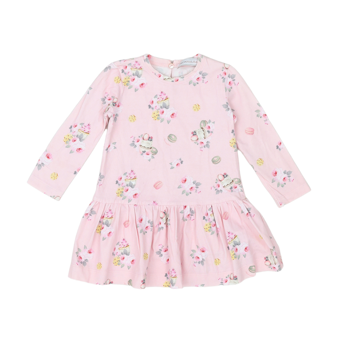 MONNALISA - ROBE - ROSE - 24 MOIS