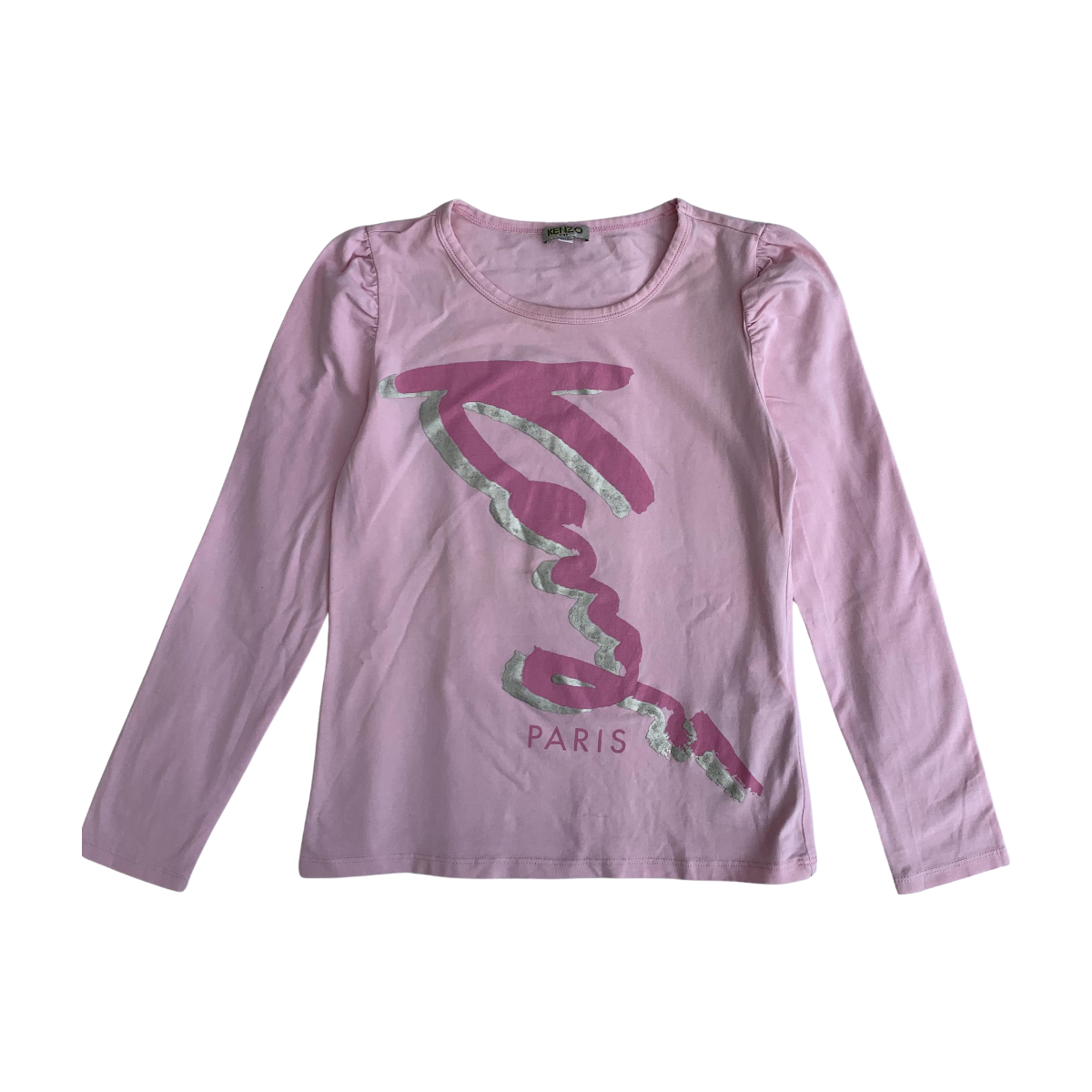 KENZO - T-SHIRT - ROSE - 12 ANS