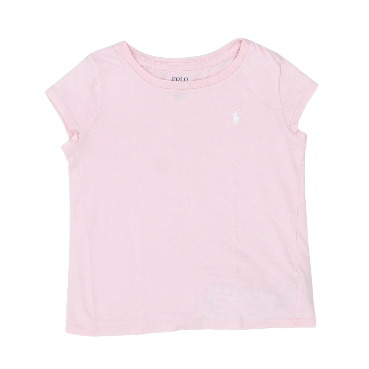 RALPH LAUREN - T-SHIRT - ROSE - 7 ANS