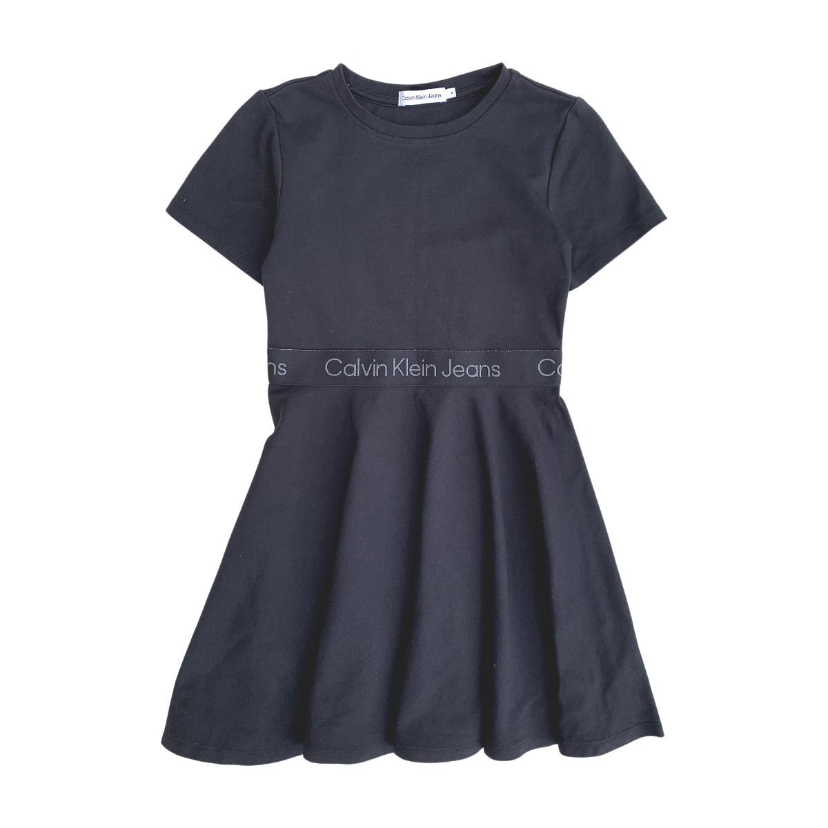CALVIN KLEIN - ROBE - NOIR - 8 ANS