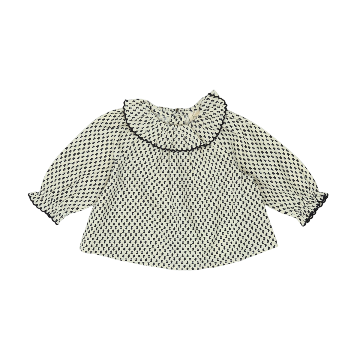PETIT SÉZANE - BLOUSE - BEIGE, NOIR - 6 MOIS