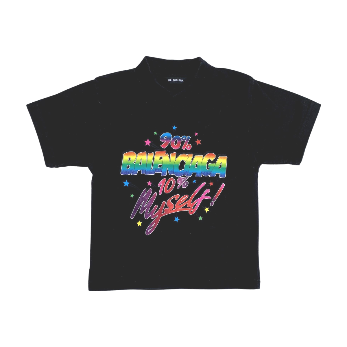 BALENCIAGA - T-SHIRT - NOIR, MULTICOLORE - 24 MOIS
