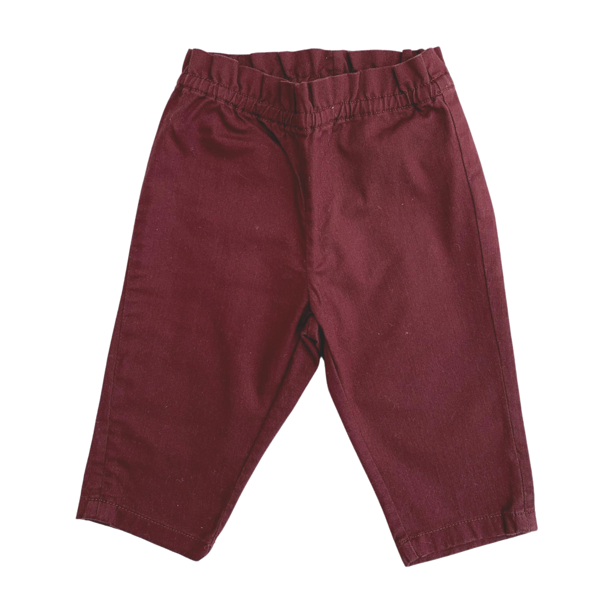 BONPOINT - PANTALON - ROUGE - 6 MOIS