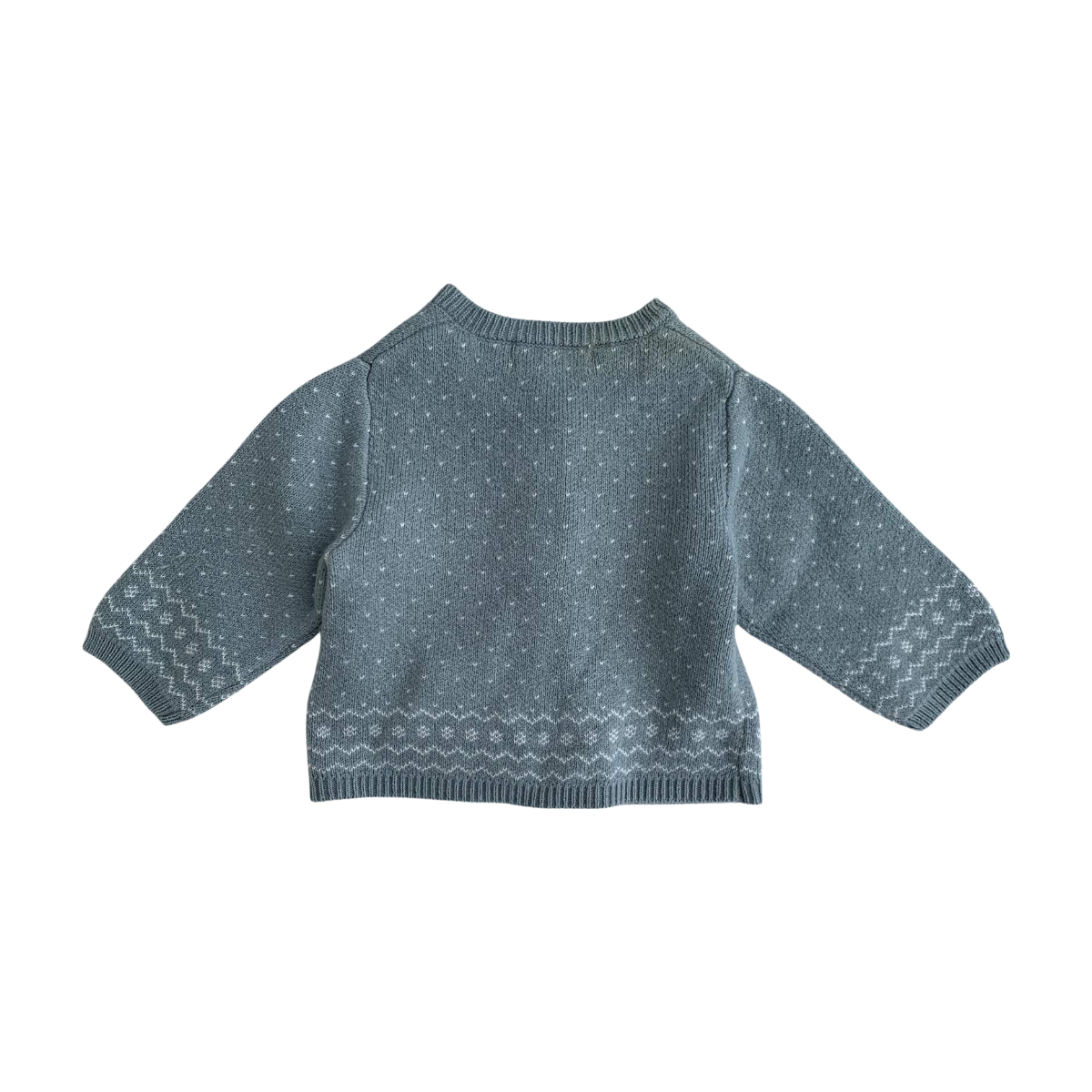 CYRILLUS - CARDIGAN - VERT - 3 MOIS