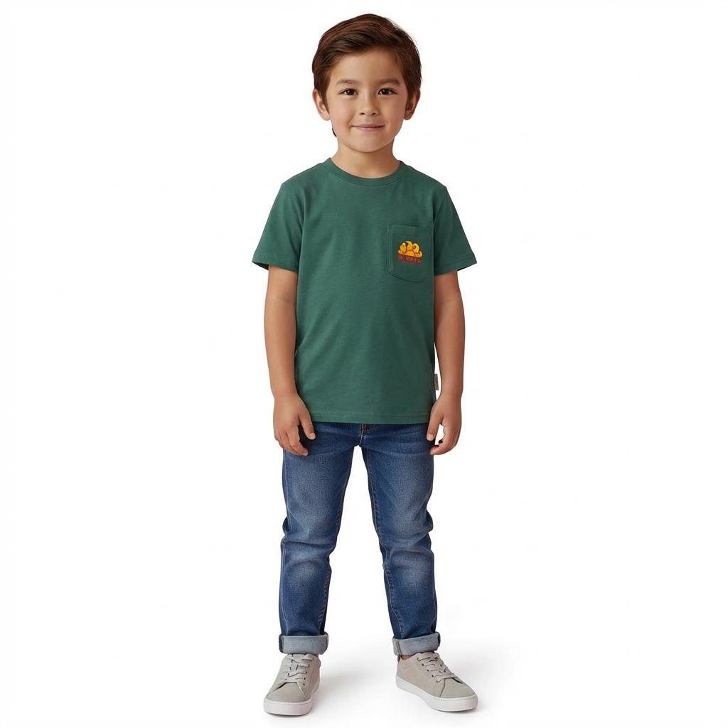 SUNDEK - T-SHIRT - VERT - 4 ANS
