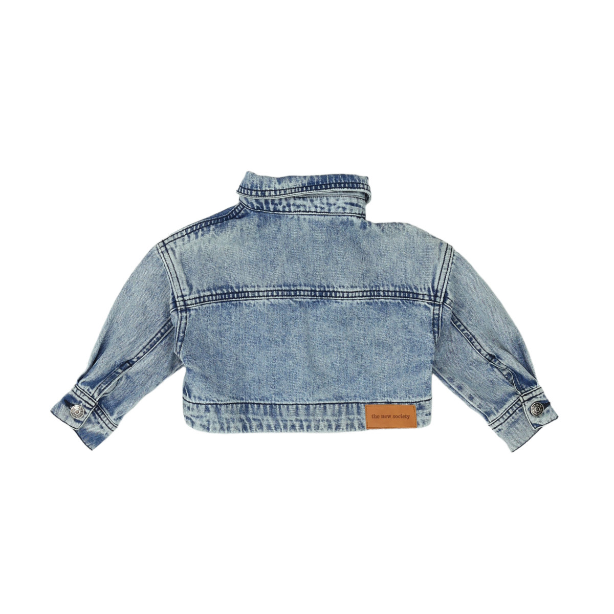 THE NEW SOCIETY - VESTE EN JEAN - BLEU - 24 MOIS