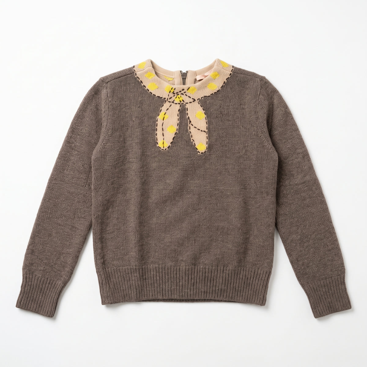 BONPOINT - PULL - MARRON - 8 ANS