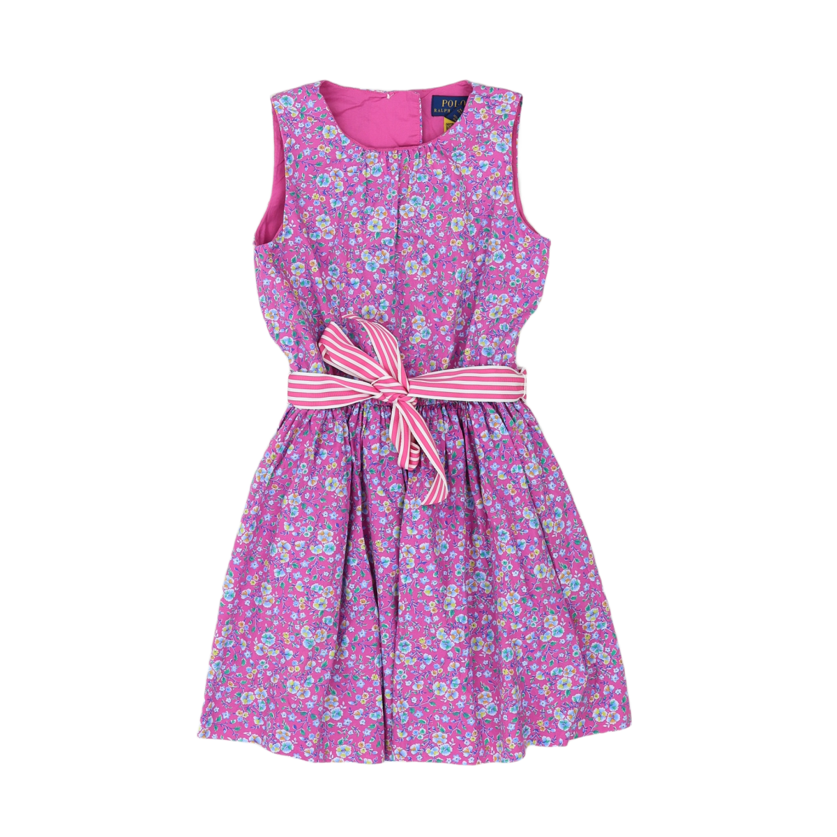 RALPH LAUREN - ROBE - ROSE - 6 ANS