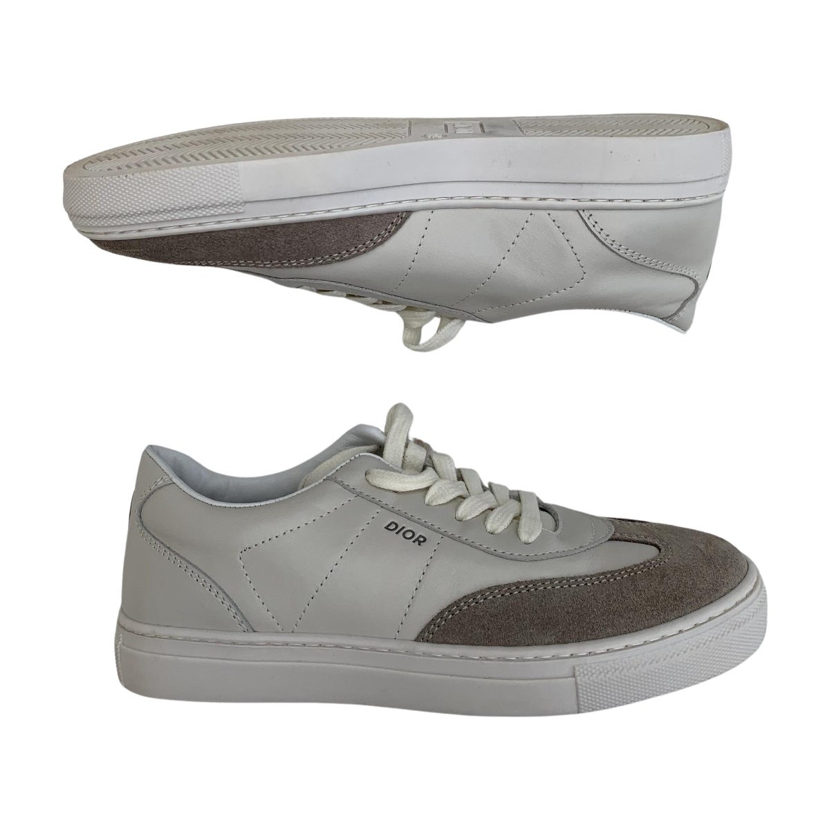 DIOR - BASKETS - BLANC -  35