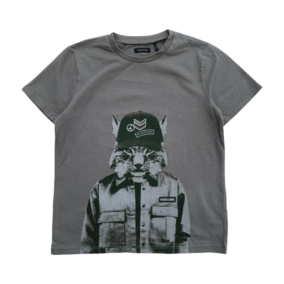 IKKS - T-SHIRT - VERT - 6 ANS