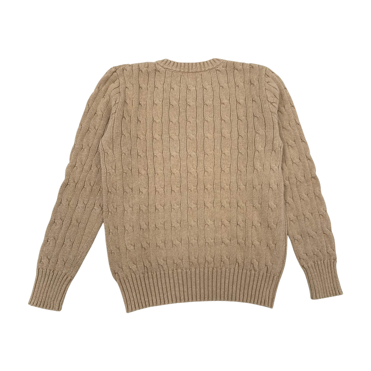 RALPH LAUREN - PULL - BEIGE - 8 ANS