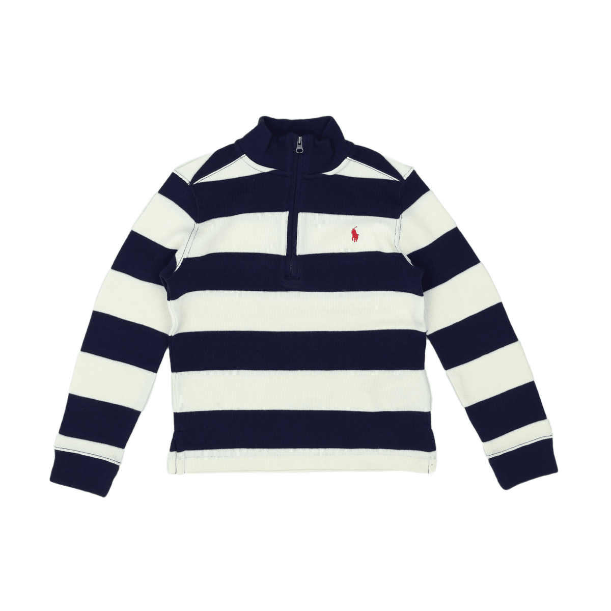 RALPH LAUREN - SWEATER - BLUE, BEIGE - 6 YEARS