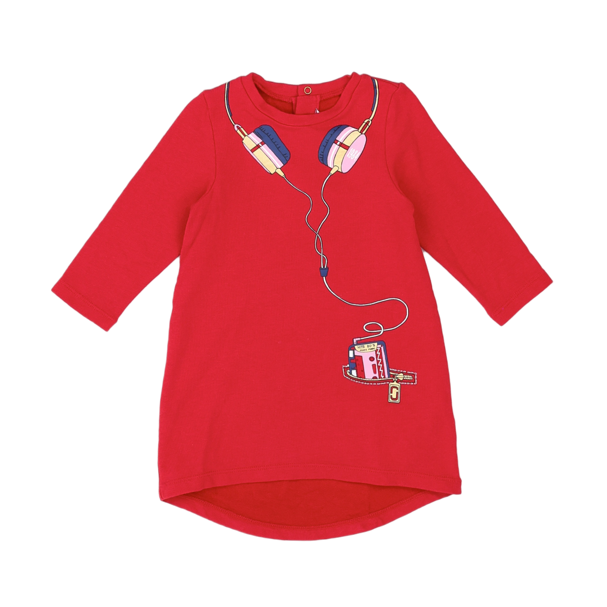 LITTLE MARC JACOBS - ROBE - ROUGE - 6 MOIS