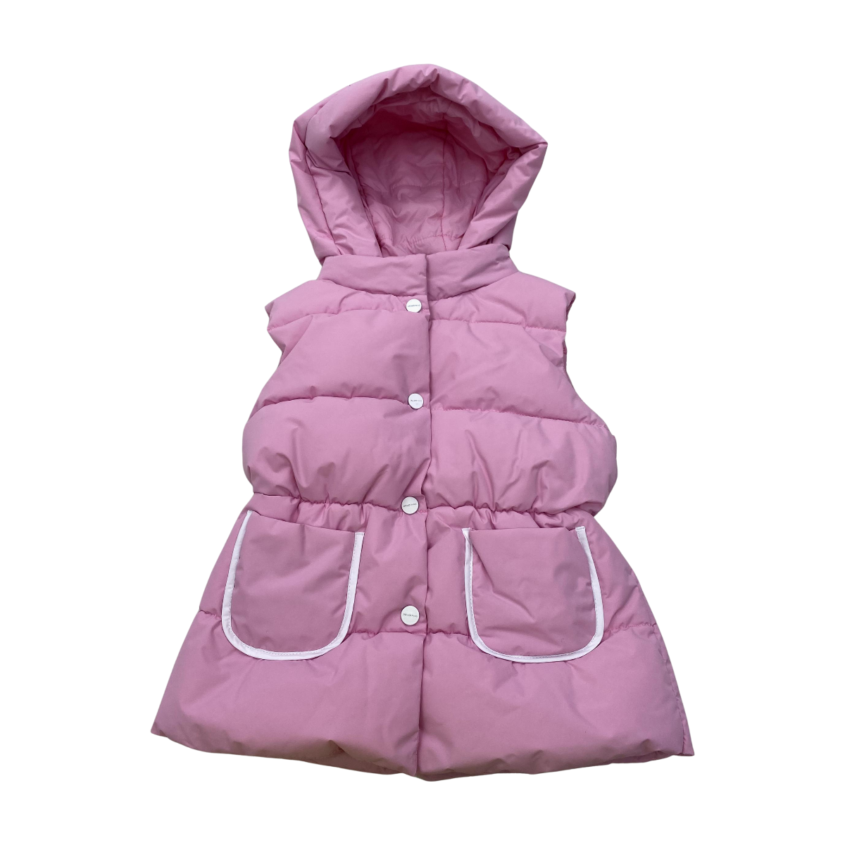 JACADI - BLOUSON SANS MANCHE - ROSE - 8 ANS