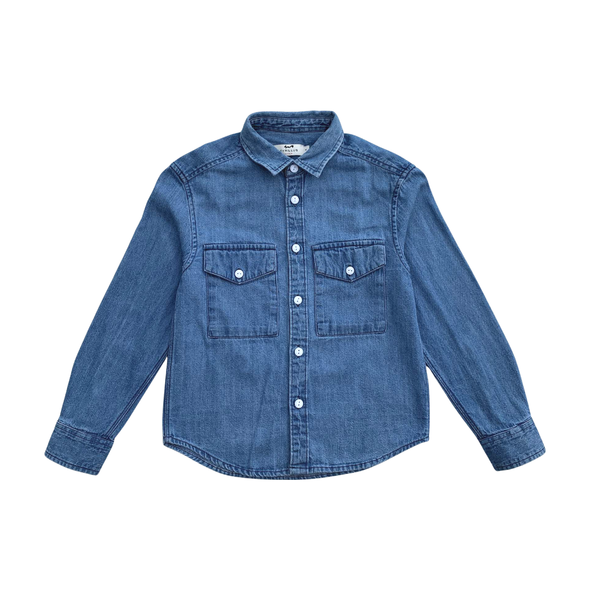 CYRILLUS - CHEMISE - BLEU - 6 ANS