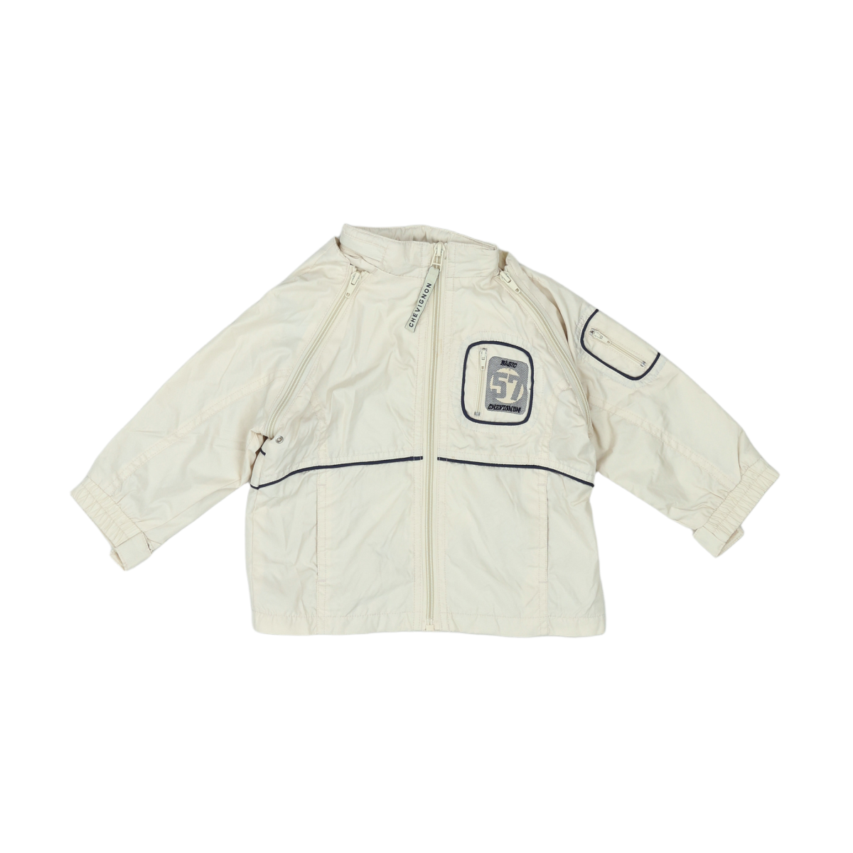 CHEVIGNON - IMPERMÉABLE - BEIGE, BLEU - 24 MOIS