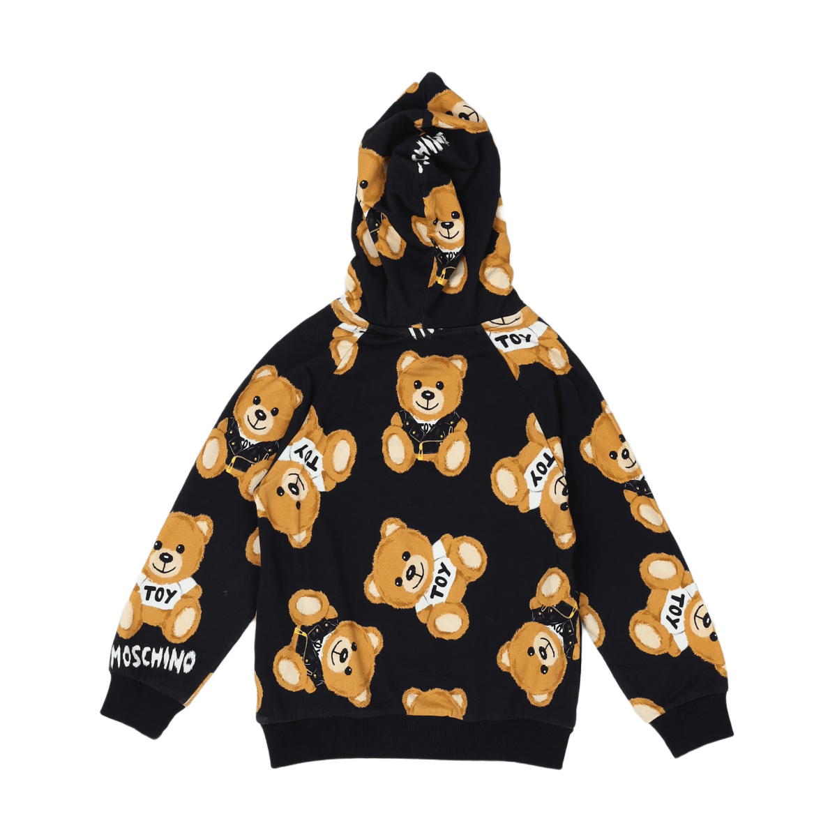 MOSCHINO - SWEAT - NOIR - 6 ANS