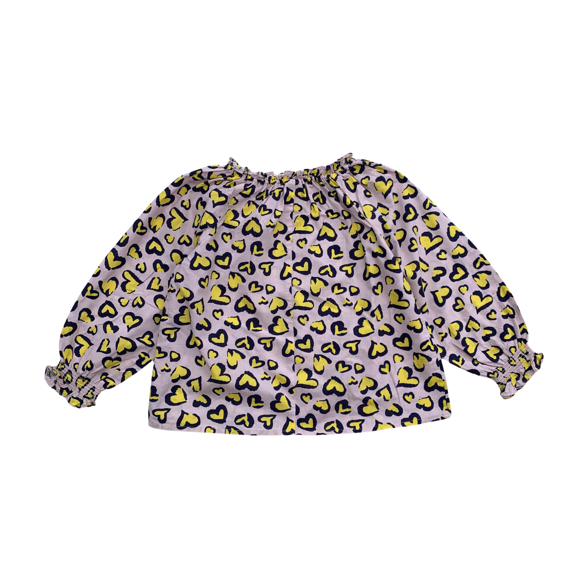 BONTON - BLOUSE - ROSE, JAUNE - 6 ANS