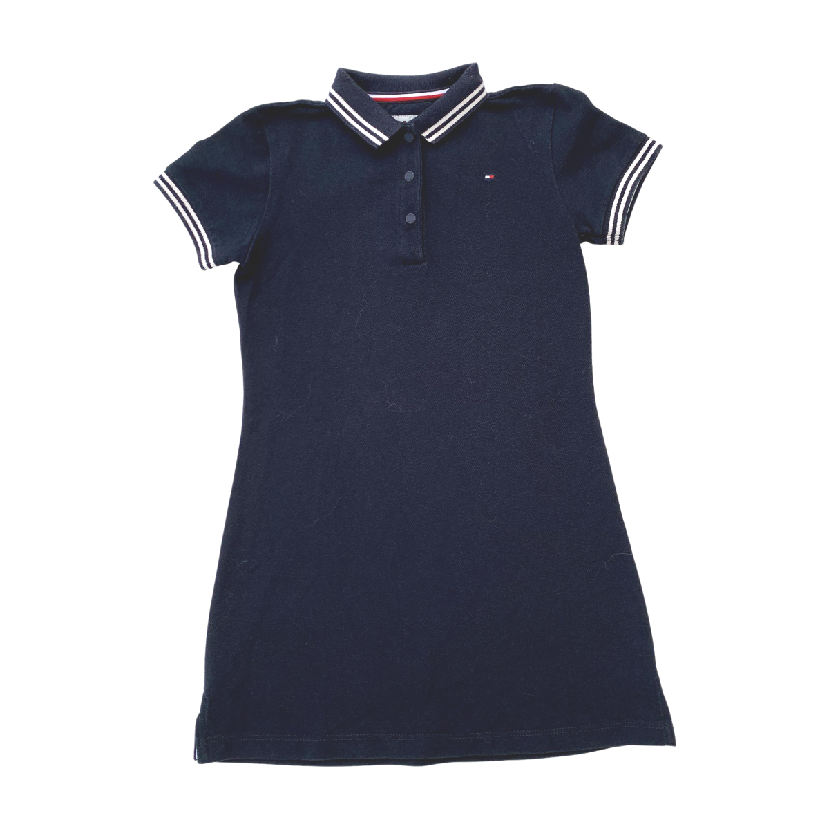 TOMMY HILFIGER - ROBE - BLEU - 8 ANS