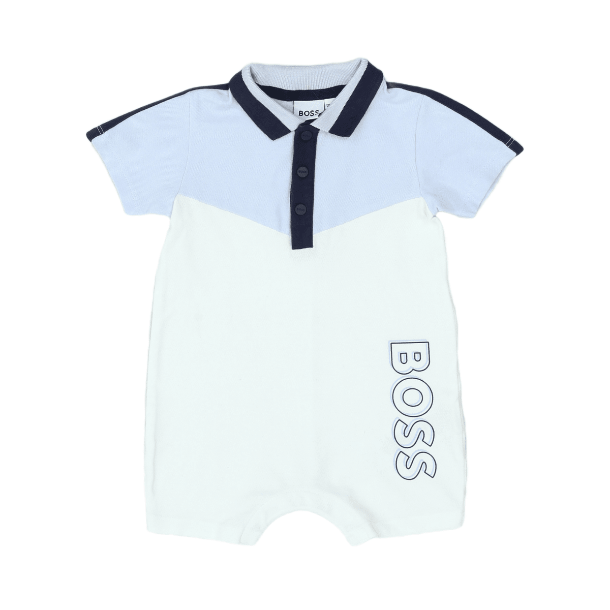 BOSS - COMBINAISON - BLANC, BLEU - 12 MOIS