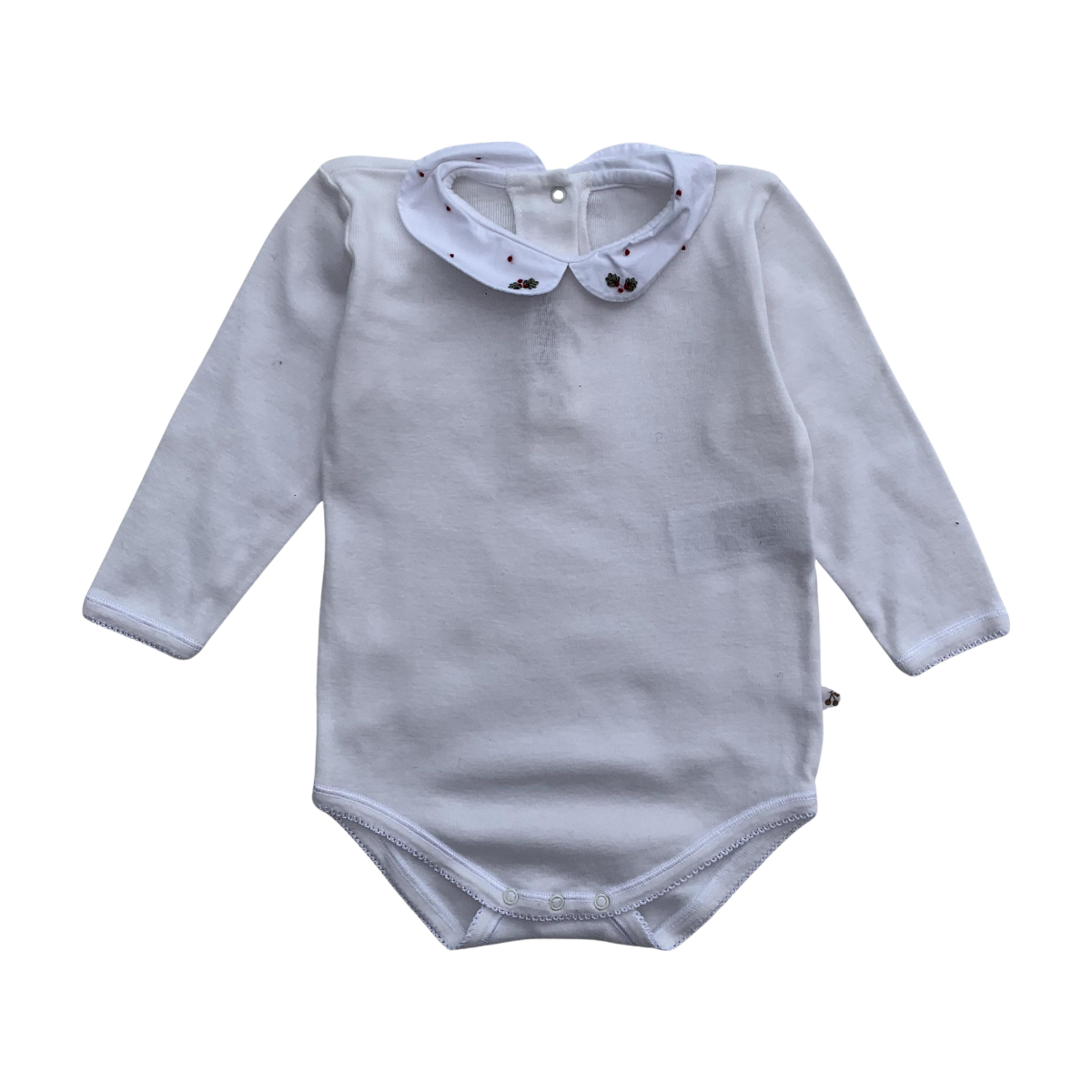 BONPOINT - BODY - BLANC, ROUGE - 12 MOIS