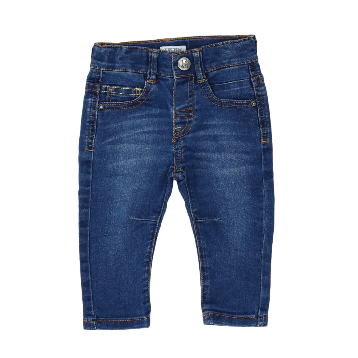 IKKS - PANTALON - BLEU - 3 MOIS