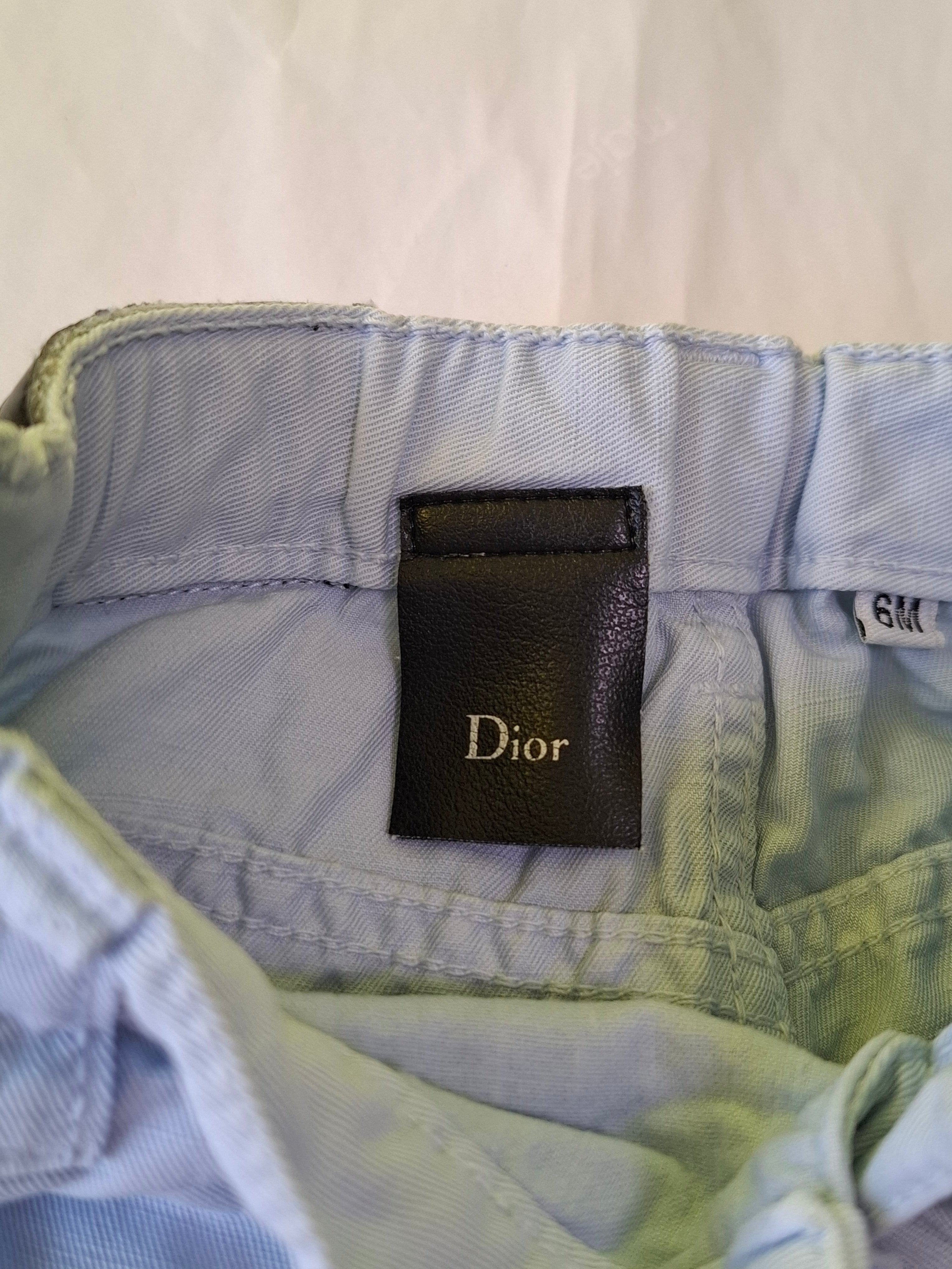 DIOR - PANTS - BLUE - 6 MONTHS