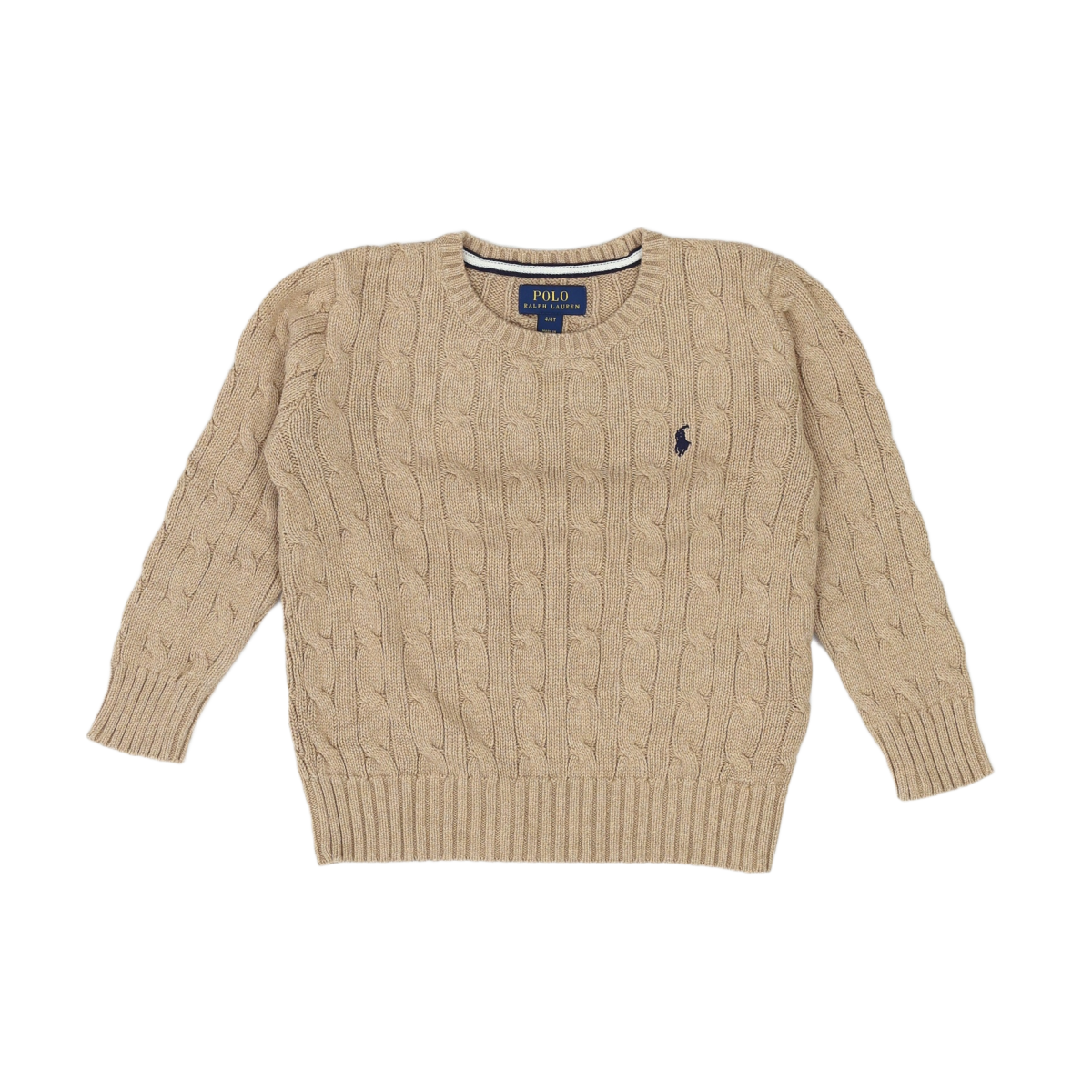 RALPH LAUREN - PULL - MARRON - 4 ANS