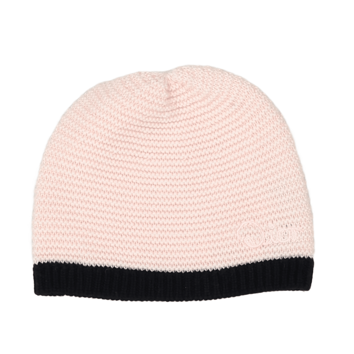 DIOR - Pink and black wool hat - 2 years