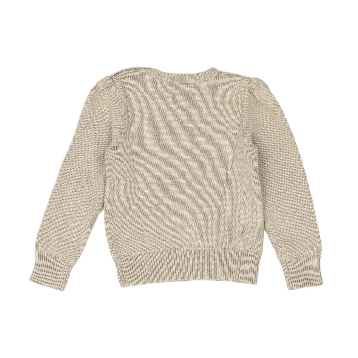 RALPH LAUREN - SWEATER - BEIGE, BROWN - 5 YEARS