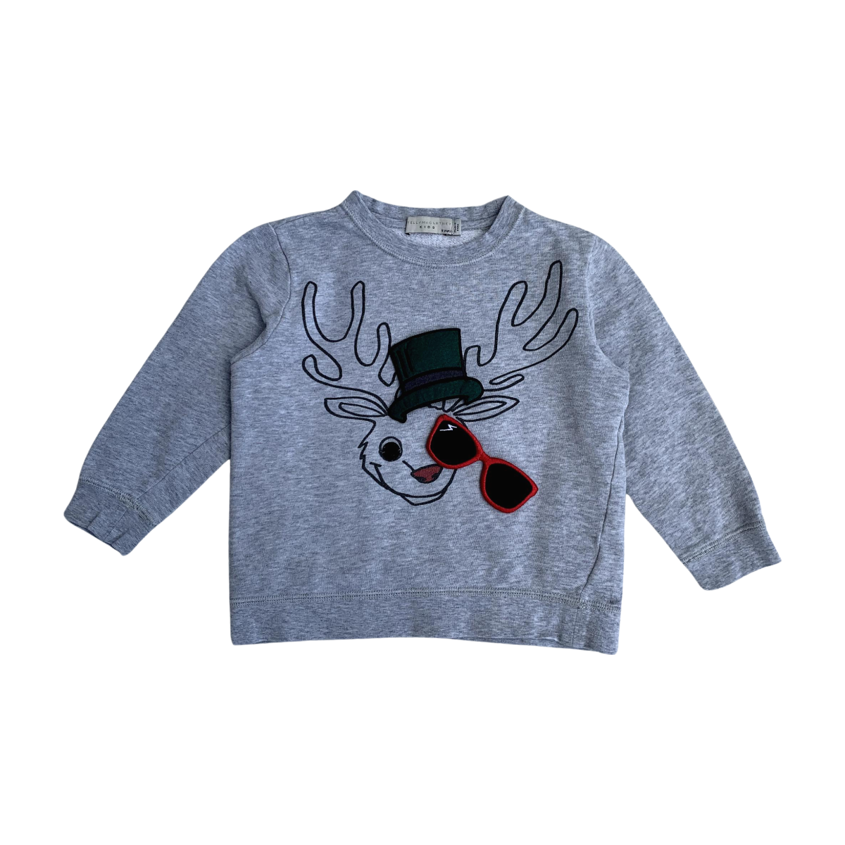 STELLA MCCARTNEY - PULL - GRIS - 5 ANS