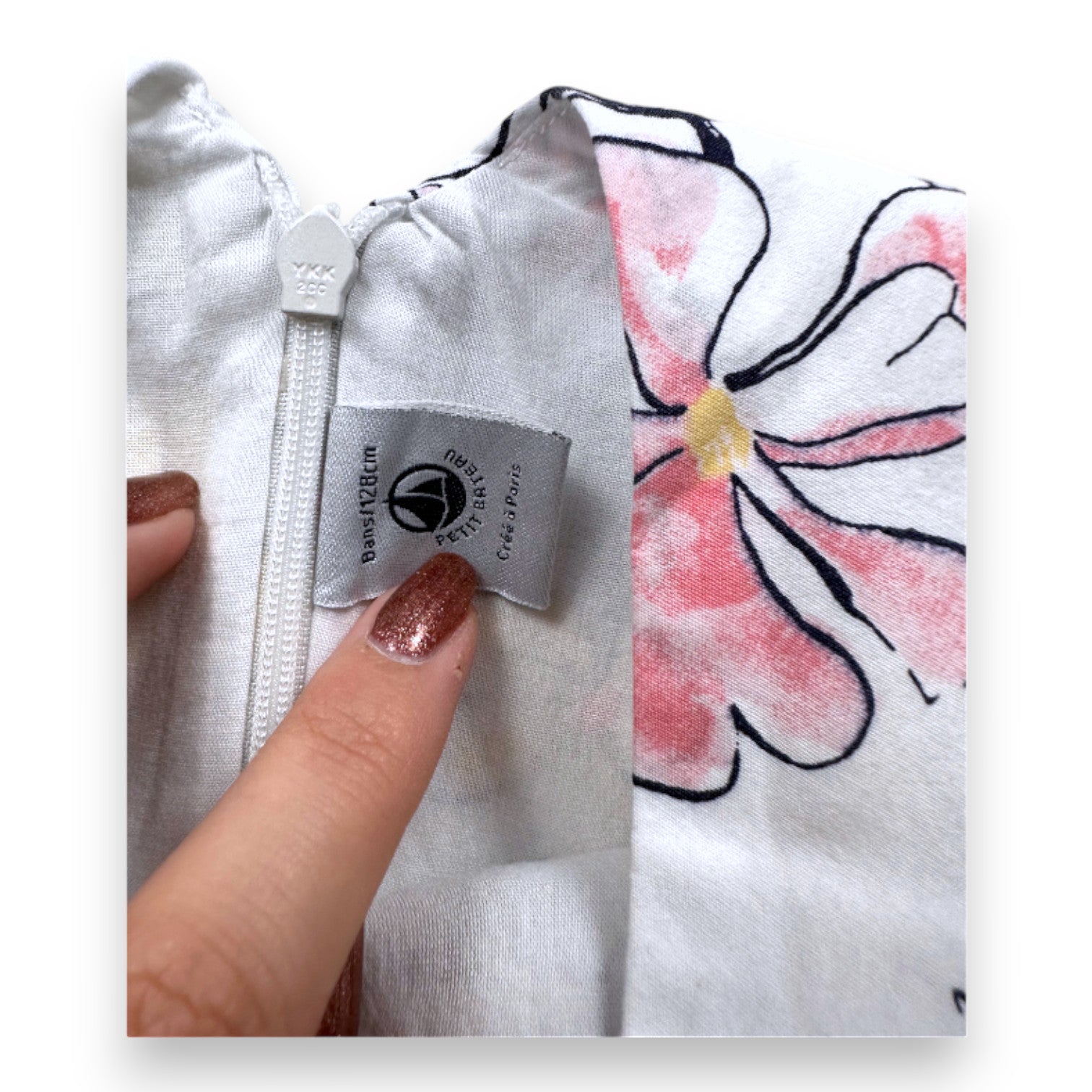 LITTLE BOAT - KLEID - WEIß - 8 JAHRE