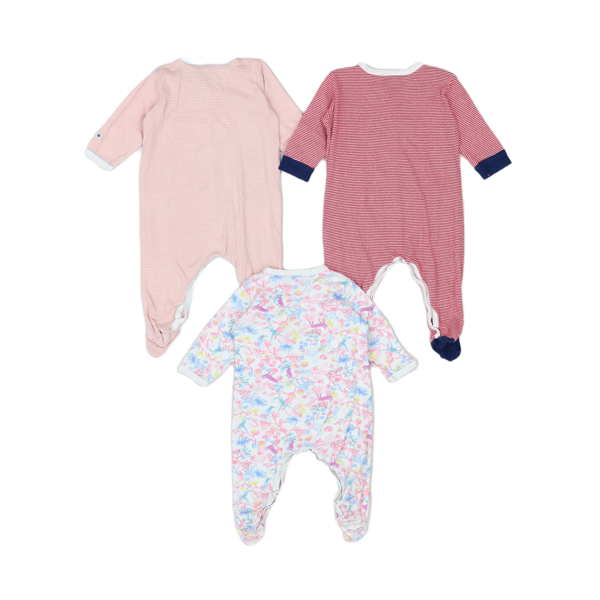 KLEINES BOOT - SET - ROSA - 6 MONATE