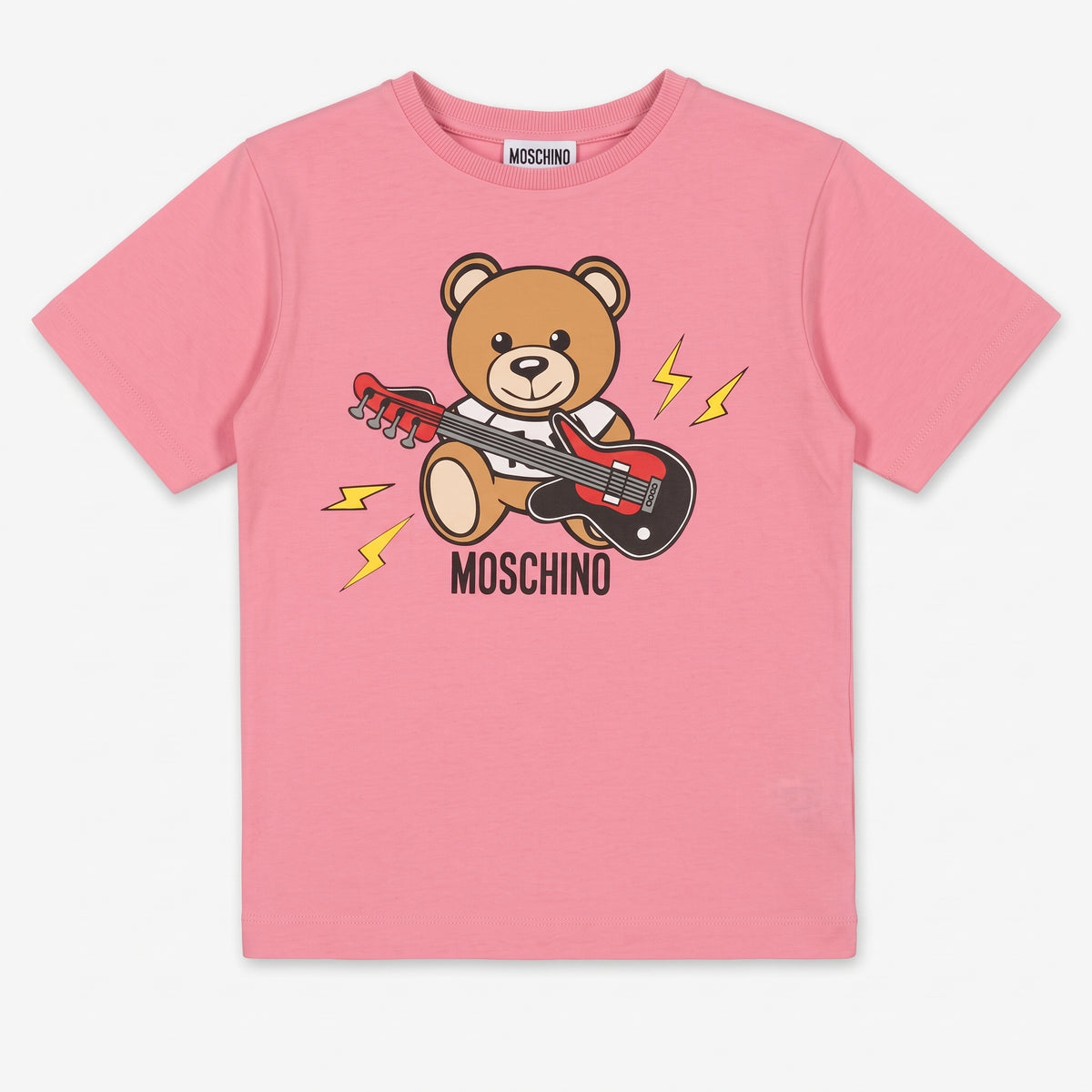 MOSCHINO - T-SHIRT - ROSE - 6 ANS
