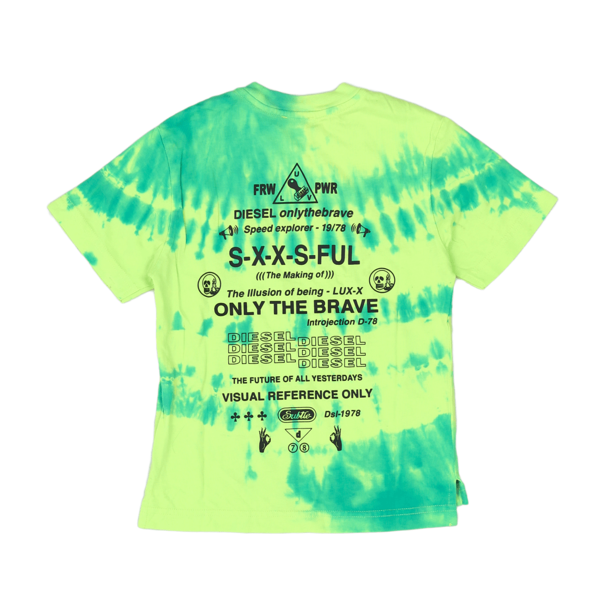 DIESEL - T-SHIRT - VERT - 4 ANS