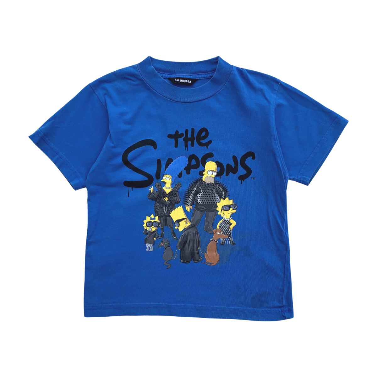 BALENCIAGA - T-SHIRT - BLEU - 4 ANS