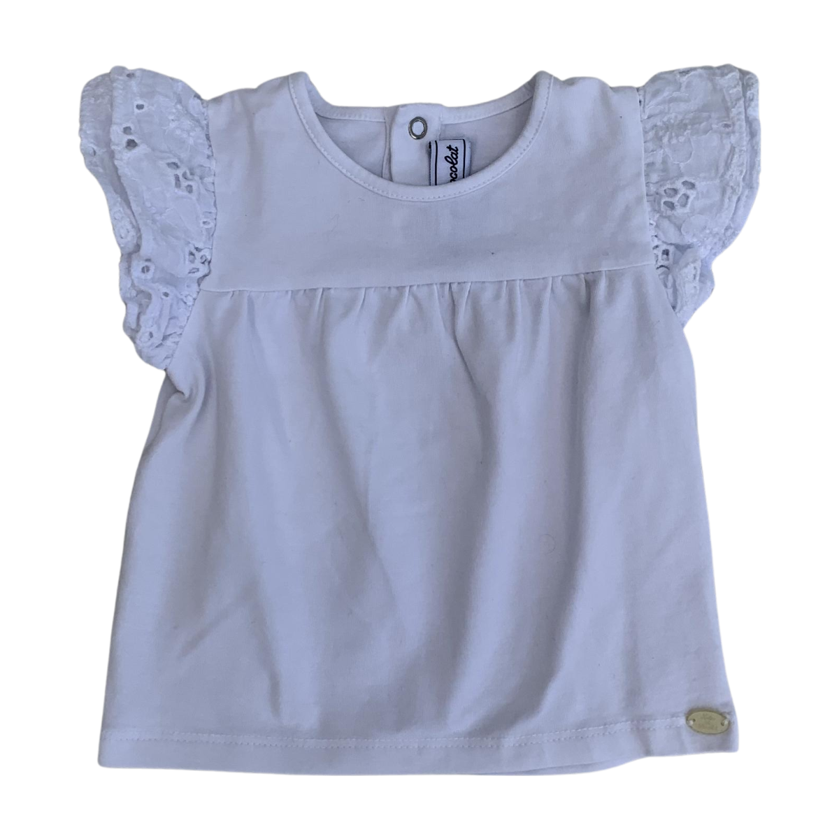 TARTINE & CHOCOLAT - T-SHIRT - BLANC - 6 MOIS