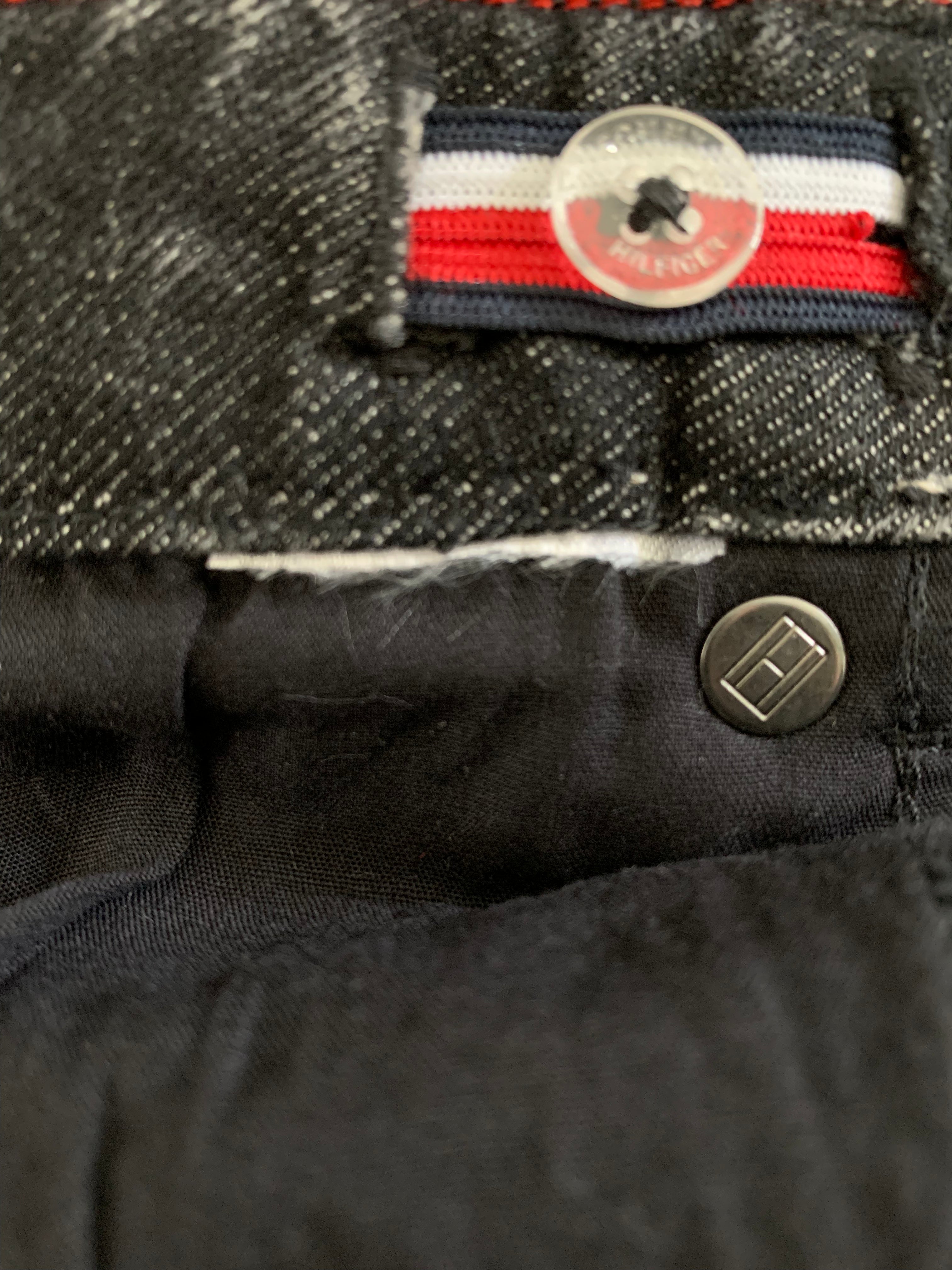 TOMMY HILFIGER - PANTALON - GRIS, NOIR - 10 ANS