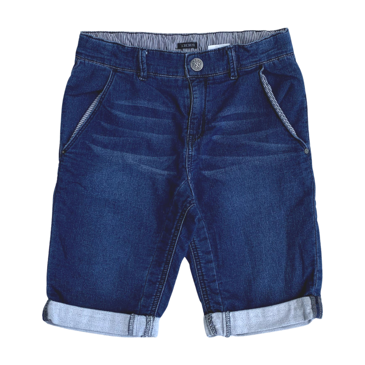 IKKS - BERMUDA - BLEU - 12 ANS