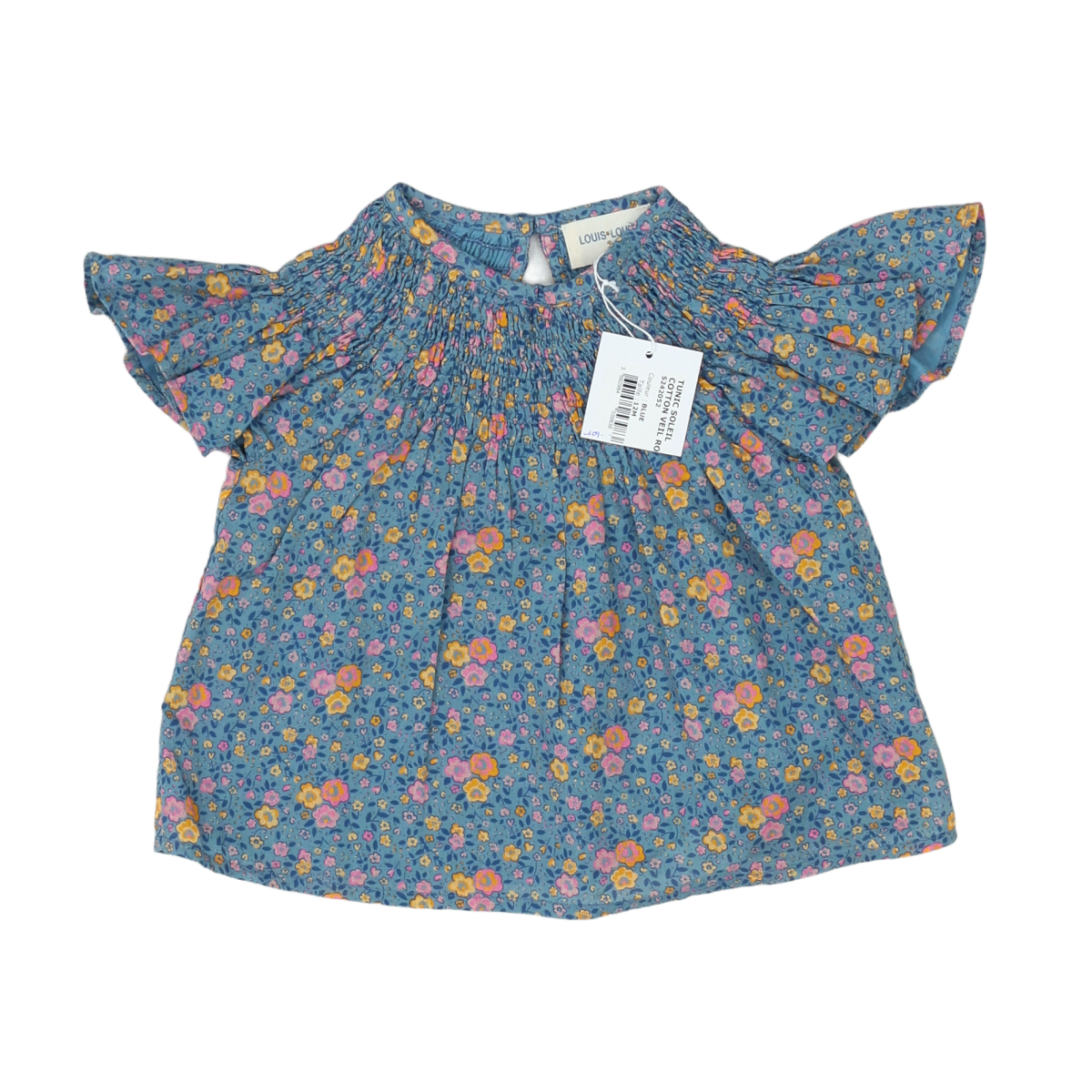 LOUIS LOUISE - BLOUSE - BLEU, MULTICOLORE - 12 MOIS