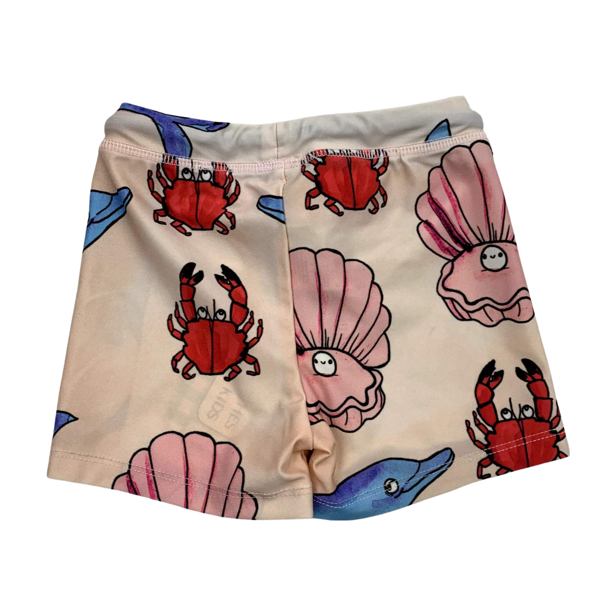 MINI RODINI - SHORT DE BAIN - ORANGE - 12 MOIS