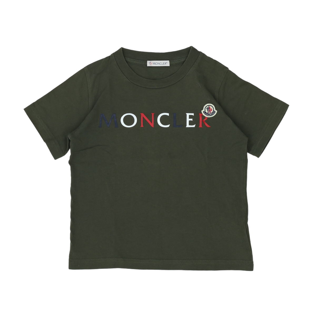 MONCLER - T-SHIRT - VERT - 4 ANS
